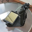 The most critical component of a binocular mount is a first surface mirror. You'll need one with the best surface quality, ideally quarter wave, because of the level of reflection. binocular mirror